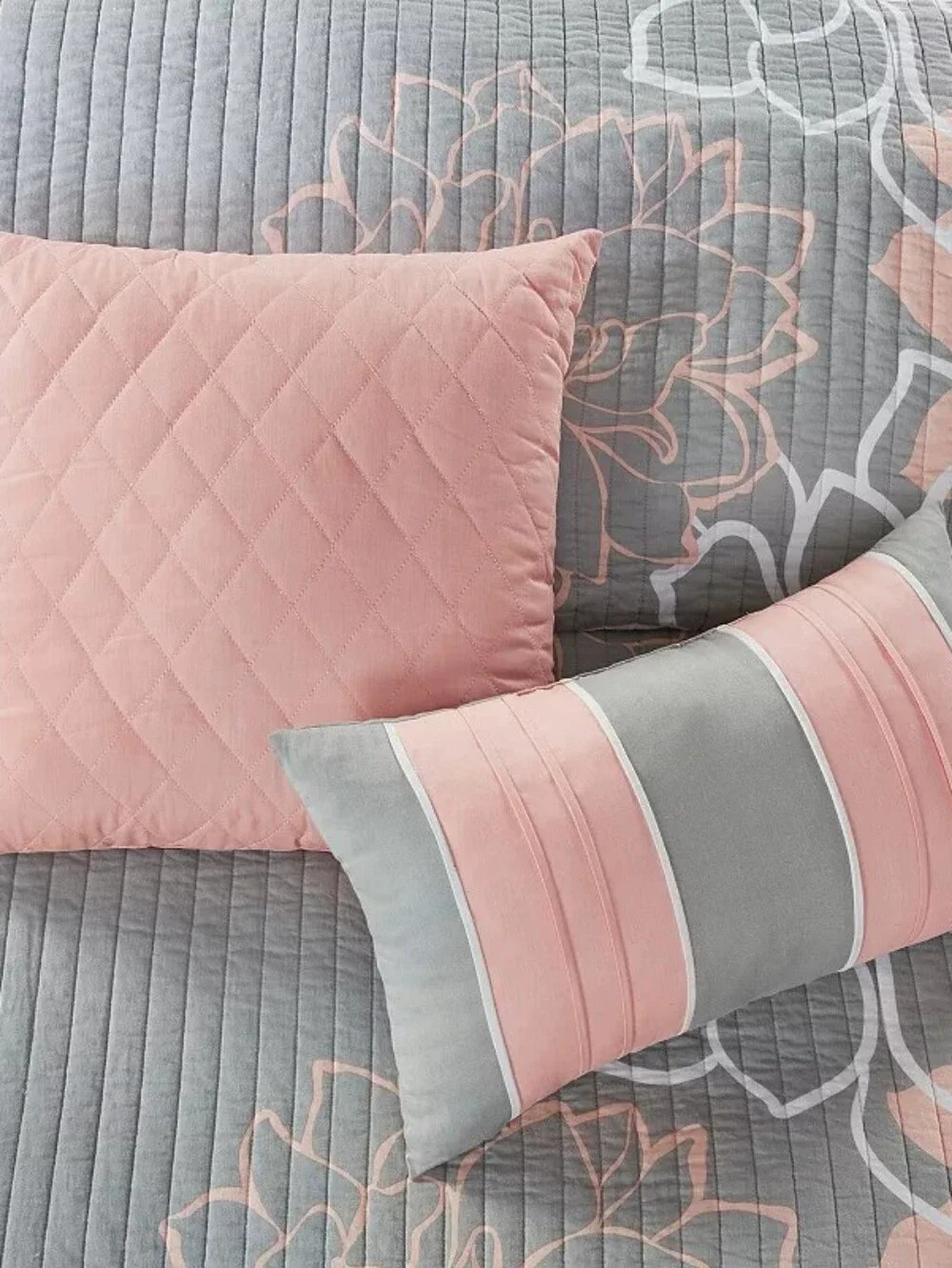 Madison Park Brianna Cotton 6-Piece King/Cal King Quilt Set